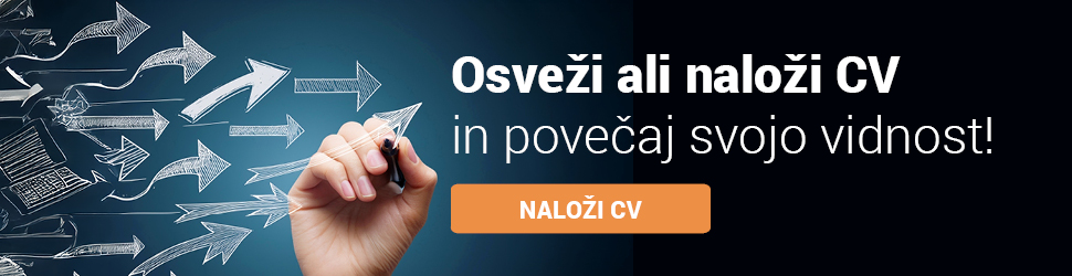 osveži in naloži CV